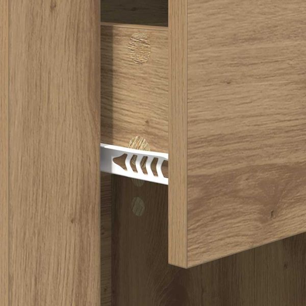 Нощен шкаф с чекмедже Дъб 35 x 50 x 60 см Инженерно дърво