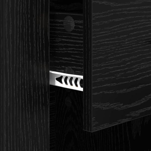 Нощен шкаф Черния дъб 35 x 50 x 60 см Инженерно дърво