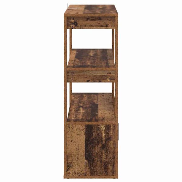 Служебен шкаф Старо дърво 30 x 80 x 90 см Инженерно дърво