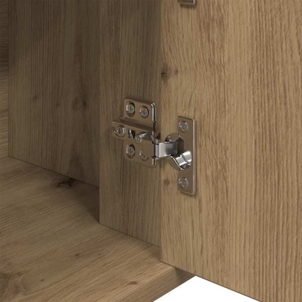 Служебен шкаф дъб артизан 30 x 80 x 90 см Инженерно дърво