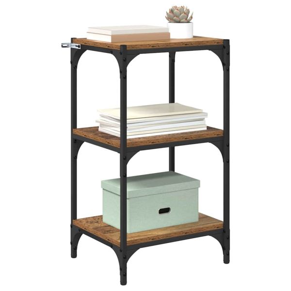 Шкаф за книги Старо дърво 40 x 33 x 70,5 см