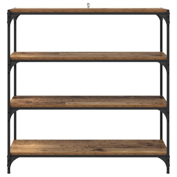 Шкаф за книги Старо дърво 100 x 33 x 100 см