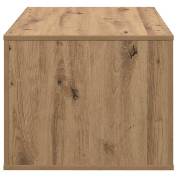 Масичка за кафе с чекмедже Дъб 80 x 50 x 40 cm Инженерно дърво