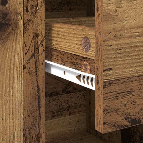 Служебен шкаф Старо дърво 100 x 30 x 59,5 см Инженерно дърво