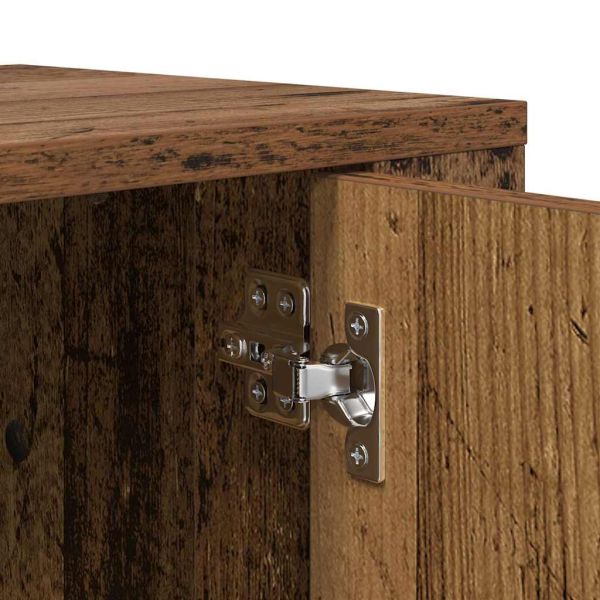 ТВ шкаф Старо дърво 100 x 31,5 x 35 см Инженерно дърво