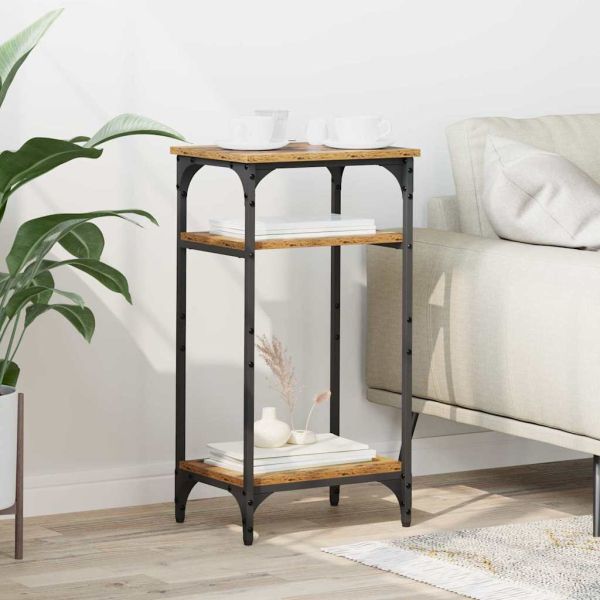 Странична маса Старо дърво 40 x 30 x 75 cm Инженерно дърво