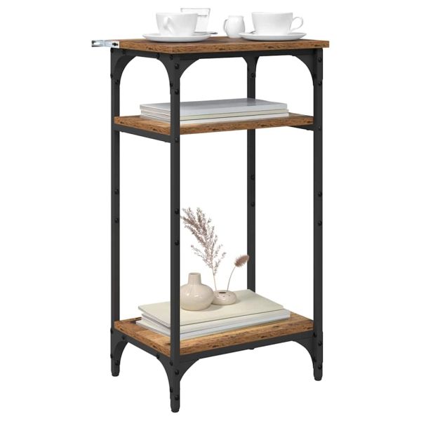 Странична маса Старо дърво 40 x 30 x 75 cm Инженерно дърво