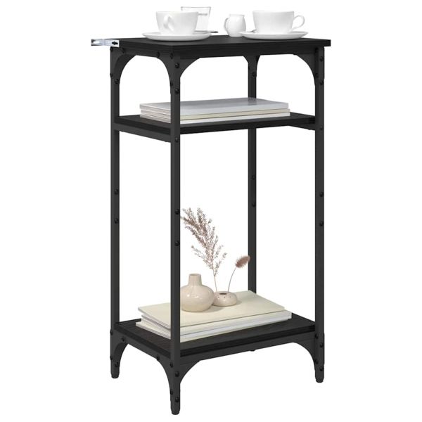 Странична маса Черния дъб 40 x 30 x 75 cm Инженерно дърво