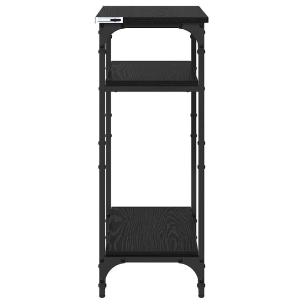 Странична маса Черния дъб 40 x 30 x 75 cm Инженерно дърво