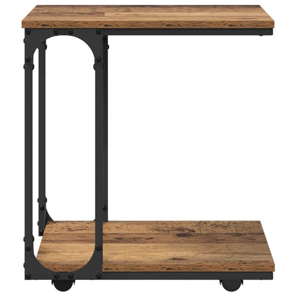 Странична маса Старо дърво 50 x 35 x 55.5 см Инженерно дърво