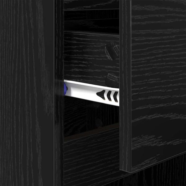 Нощен шкаф Черния дъб 40 x 35 x 70 см Инженерно дърво