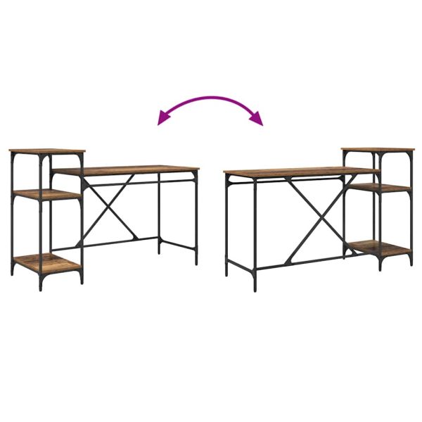 Бюро Старо дърво 135 x 50 x 90 cm Инженерно дърво