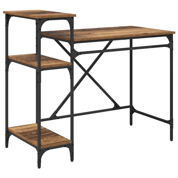 Бюро Старо дърво 105 x 50 x 90 cm Инженерно дърво