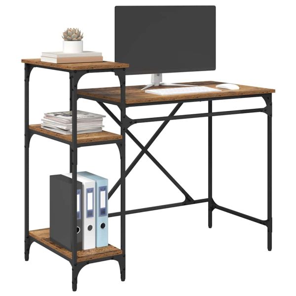 Бюро Старо дърво 105 x 50 x 90 cm Инженерно дърво