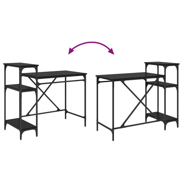 Бюро Черния дъб 105 x 50 x 90 cm Инженерно дърво