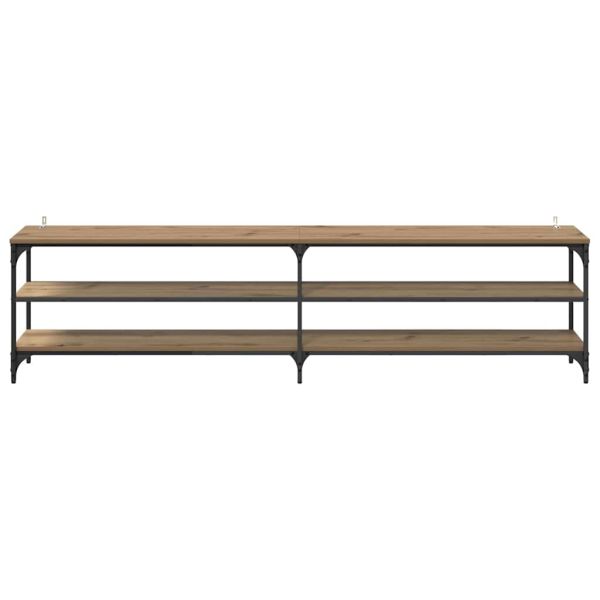 ТВ шкаф Дъб 200 x 30 x 50 cm Инженерна дървесина и желязо