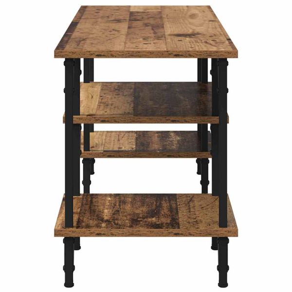 ТВ шкаф Старо дърво 102 x 35 x 45,5 см