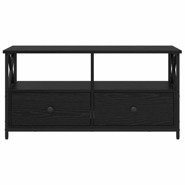 ТВ шкаф с чекмедже Черния дъб 90 x 33 x 45 см