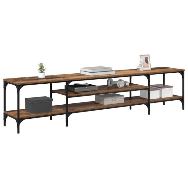 ТВ шкаф Старо дърво 201 x 35 x 45 см