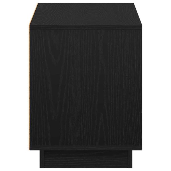 ТВ шкаф Черния дъб 102 x 35 x 45 см Инженерно дърво