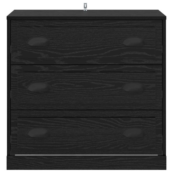 Служебен шкаф Черния дъб 70 x 35,5 x 67,5 см Инженерно дърво