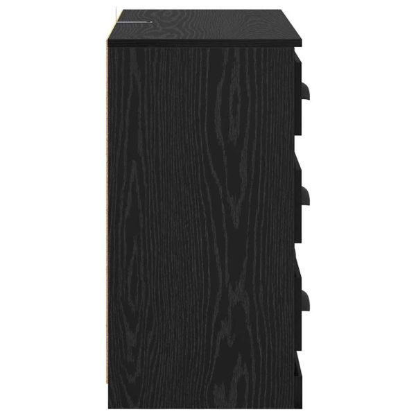 Служебен шкаф Черния дъб 70 x 35,5 x 67,5 см Инженерно дърво