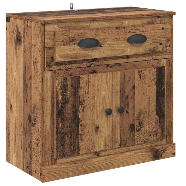 Висок шкаф Старо дърво 70 x 35,5 x 67,5 см Инженерно дърво