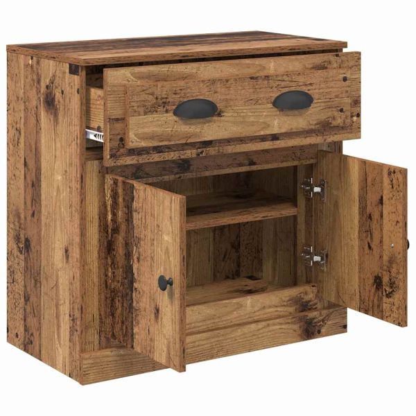 Висок шкаф Старо дърво 70 x 35,5 x 67,5 см Инженерно дърво