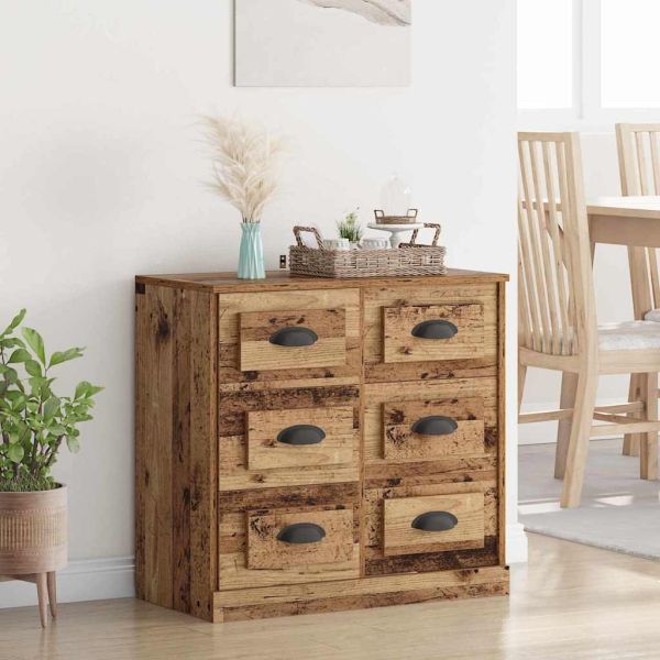 Служебен шкаф Старо дърво 70 x 35,5 x 67,5 см Инженерно дърво