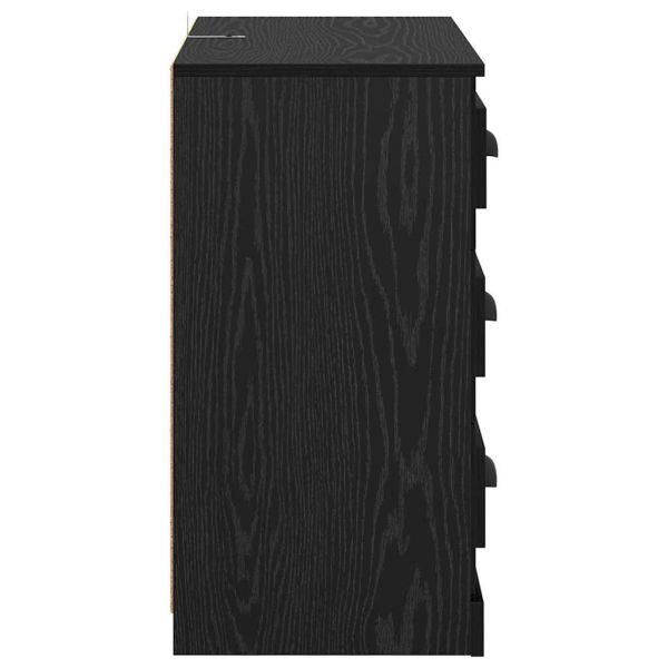 Служебен шкаф Черния дъб 70 x 35,5 x 67,5 см Инженерно дърво