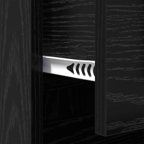 Служебен шкаф Черния дъб 70 x 35,5 x 67,5 см Инженерно дърво