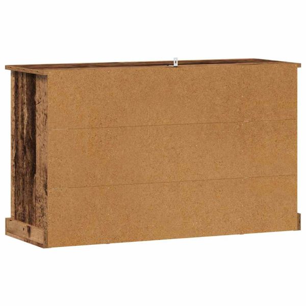 Служебен шкаф Старо дърво 100 x 35,5 x 60 см Инженерно дърво