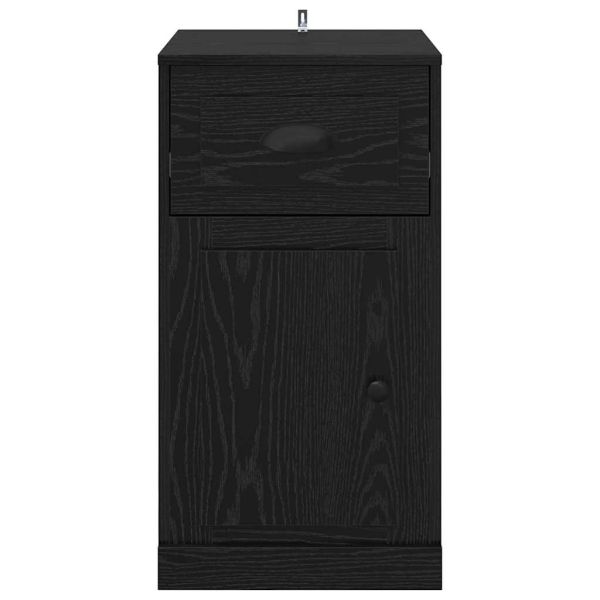 Страничен шкаф Черния дъб 40 x 50 x 75 см Инженерно дърво
