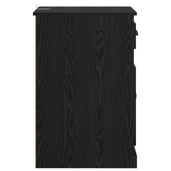 Страничен шкаф Черния дъб 40 x 50 x 75 см Инженерно дърво