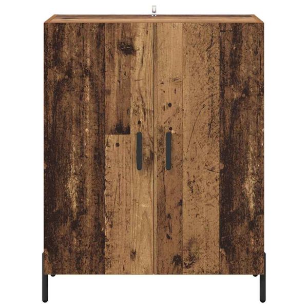 Служебен шкаф Старо дърво 69,5 x 34 x 90 см Инженерно дърво