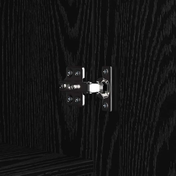 Служебен шкаф Черния дъб 69,5 x 34 x 90 см Инженерно дърво