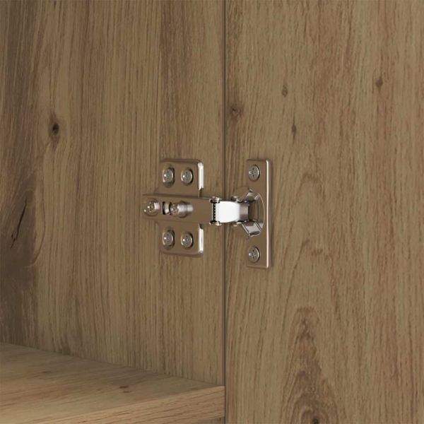 Служебен шкаф Дъб 69,5 x 34 x 90 см Инженерно дърво