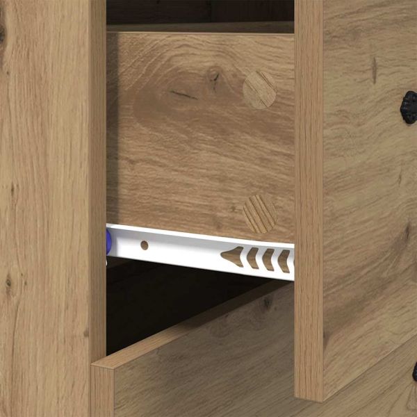 Служебен шкаф с чекмедже Дъб 69,5 x 34 x 90 см