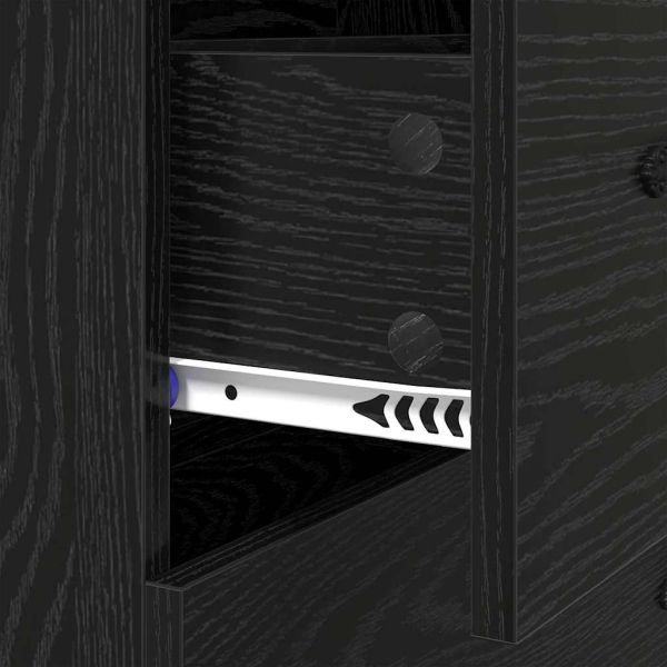 Служебен шкаф с чекмедже Черния дъб 69,5 x 34 x 90 см