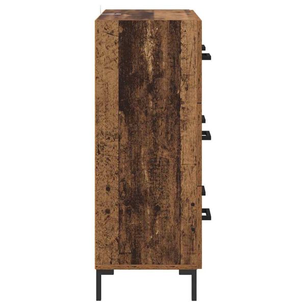 Служебен шкаф с чекмедже Старо дърво 69,5 x 34 x 90 см