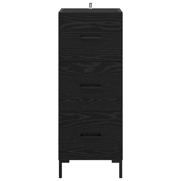 Служебен шкаф Черния дъб 34,5 x 34 x 90 см Инженерно дърво