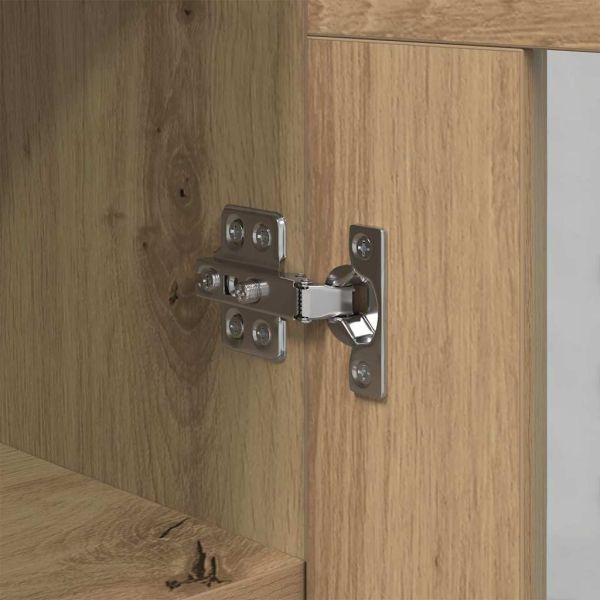 Служебен шкаф дъб артизан 34 x 34.5 x 90 см Инженерно дърво