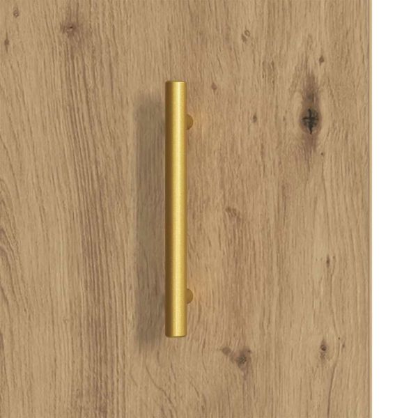 Служебен шкаф дъб артизан 34 x 34.5 x 90 см Инженерно дърво