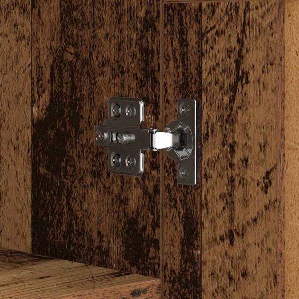 Служебен шкаф Старо дърво 69,5 x 34 x 90 см Инженерно дърво