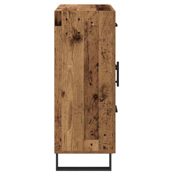 Служебен шкаф с чекмедже Старо дърво 69,5 x 34 x 90 см