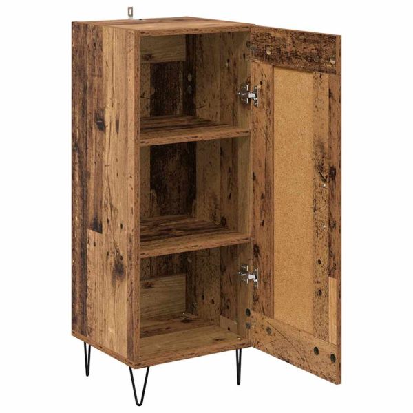 Служебен шкаф Старо дърво 34,5 x 34 x 90 см