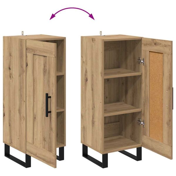 Служебен шкаф Дъб 34,5 x 34 x 90 см