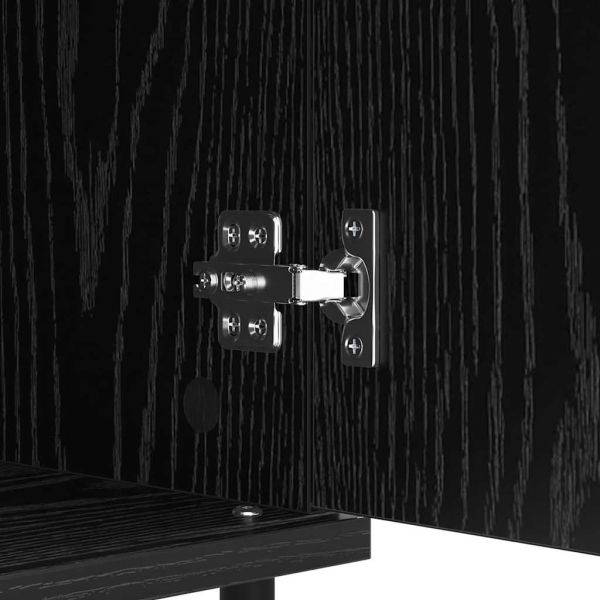 Служебен шкаф 2 pcs Черния дъб 40 x 35 x 70 см