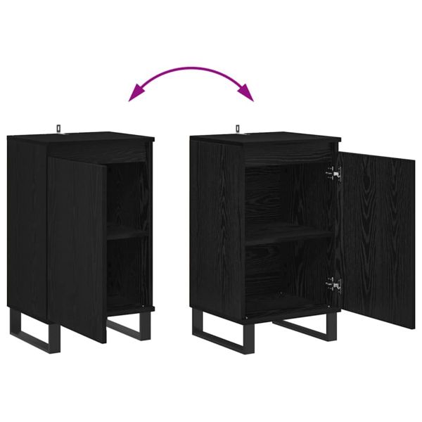 Служебен шкаф Черния дъб 40 x 35 x 70 см Инженерно дърво