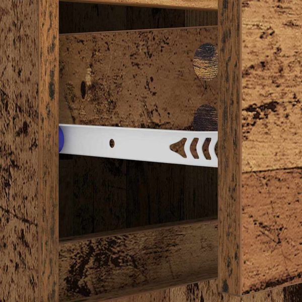 Служебен шкаф с чекмедже Старо дърво 60 x 35 x 70 cm